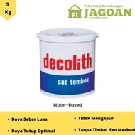 DECOLITH Cat Tembok 5kg Ready Warna SW dan SWS