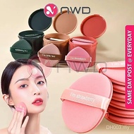 ( CLOUD SOFT ) 7Pcs/Box Makeup Air Cushion Sponge Makeup Powder Foundation Puff Span Mekap NWD