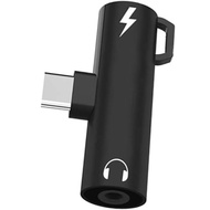 實體店鋪/SF Silver / Black 2 Headphone Adapter Type c to 3.5mm Audio Adapter Headphone Converter Accesso
