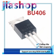10Pcs Original Transistor BU406 TO-220 7A 200V Low Frequency High Power NPN NEW