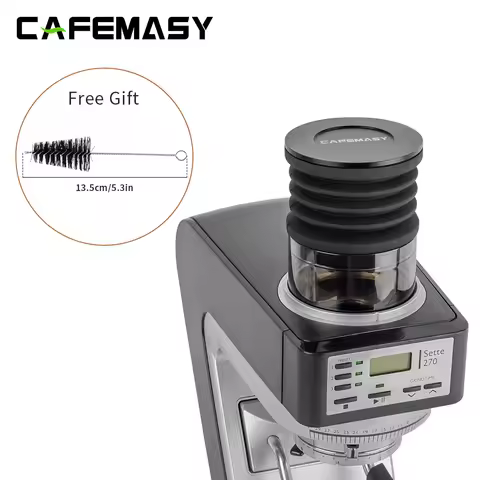 CAFEMASY Coffee Grinder Single Dose Hopper For Baratza Sett 270/30 Silicone Bellow With PC Hopper Gr