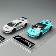 King Model 1/64 Lamborghini LB Wide Body Huracan Alloy Car Model Diecast Car Toy Collection Birthday