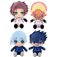 BANDAI Namco Nui [Blue Lock] Chibi Plush Sae Itoshi Ryusei Shidou Yo Hiori Tabito Karasu Plush Doll 