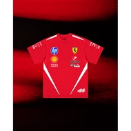 F1 Racing Ferrari Racing Leclerc No. 16 & Fourth Old Hamilton No. 44 Same Street Mens T-Shirt Top 03