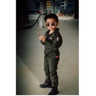 Children's Pilot Uniform Bear Suit