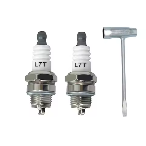 Spark Plug L7T 2 Stroke For Gasoline Chainsaw awn mower and Brush Cutter Engine Ignition Replacement