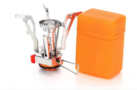 Picnic Camping Integrated Mini Stove With Electronic Outdoor Ignition Portable Stove Cooker Travel M