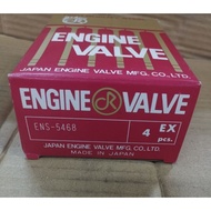 NISSAN SENTRA B13 B14 EXHAUST ENGINE VALVE (13202-57YOO /ENS - 5468)_1BOX /4PCS