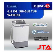 FUJIDENZO JWS 680 6.8 kg. Single Tub Washing Machine