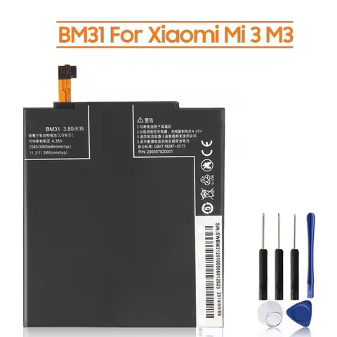 Phone Battery BM31 For Xiaomi Mi 3 Mi3