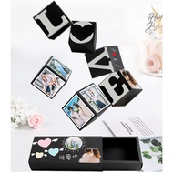 [impressu]  Bounce Surprise Box Surprise Gift Photo Box Birthday Gift For Boyfriend Girlfriend Anive