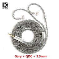 KBEAR ST12 Plus Earphone Cable 3 Colors 3.5/4.4mm Plugs 2PIN/QDC Connectors Optionals Audio Wires Al