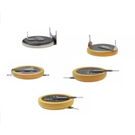 Various Type of 3V CR2032 CR-2032 Button Cell CMOS Battery 2pin 3pin Soldering