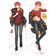 160x50cm Anime Mystic Messenger Pillow Case Waifu Dakimakura Body Decorative Long Pillow Cover Soft 