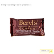 Beryl's Gourmet BITTERSWEET Premium Baking Chips (62% Cacao) 350gm