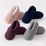 Aulora3n Slipper Socks - Thickened Thermal, Non-Slip Soft Plush for Indoor Comfort