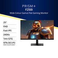 PRISM+ F250i | 25" 240Hz 1ms GTG Fast IPS Adaptive Sync Gaming Monitor