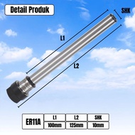 New Arbor Collet Er11 Extension Rod Chuck Holder C8 Er11A 100L