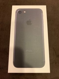 [MI413-1] IPhone 7 , Black , 32GB 空盒