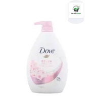 Dove Shower Gel Sakura Pink Salt 1l