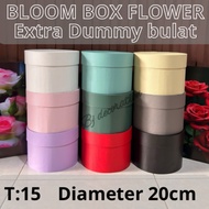 Premium Bouquet Box Diameter 20cm Height 15cm jumbo/bloombox round box/box bouquet box (includes box