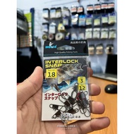 Interlock Snap Indigo Fishing Snap/