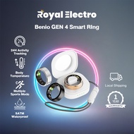 Benio Gen 4 Multifunctional Smart Ring Health Tracker Waterproof Fitness Tracker