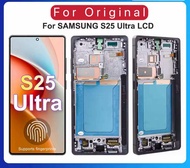 หน้าจอ S25 Ultra สำหรับ Samsung สำหรับ Original S938B S938U S938N S938W S938E จอ LCD พร้อมทัชสกรีน ช