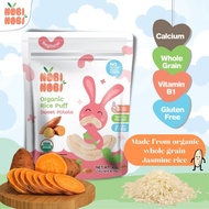 Nobi Nobi Organic Jasmine Rice Puff | Halal Baby Food | Biskut Beras