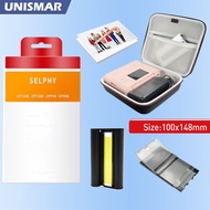 CP1300 Protective Bag | Selphy Photo Paper 4x6'' | Ink Cartridge Cassette RP-108IN KP-108IN | Paper 