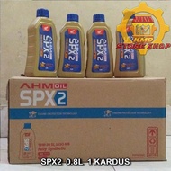 Oli SPX2 0,8L 1 Kardus | AHM Oil SPX2 0,8 Liter 1 Dus