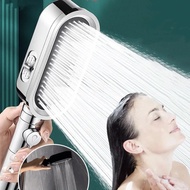 Pressurized filtered three-speed shower bathroom shower set shower head water-saving shower head with filter element