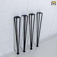 MT Design ขาโต๊ะกินข้าว สำหรับติดตั้งกับหน้าท็อปไม้ ความสูง 75 cm ทำโต๊ะคอม โต๊ะอ่านหนังสือ MT018