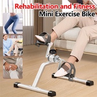COD Portable Pedal Exerciser Mini Exercise Bike Adjustable Under Counter Resistance Bicycle Pedal Ex