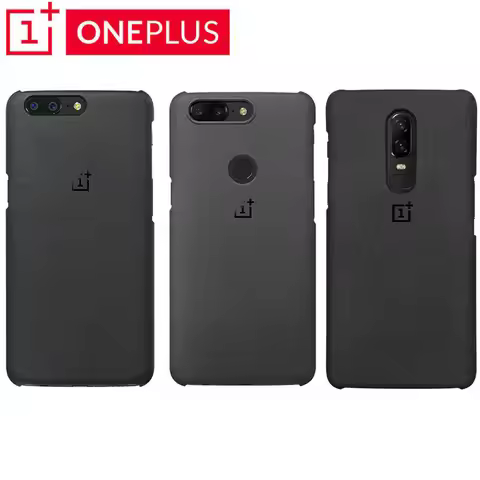 For Oneplus 7/7 Pro/6 6T/ 5 / 8T 7T/7T 8 Pro 100% Original Official OnePlus Genuine Sandstone Matte 