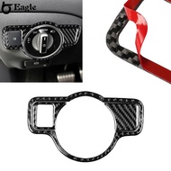 -New In May-Lightweight Carbon Fiber Decorative Headlight Switch Cover for Benz C Class W204