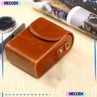HECCEH Storage Bag, Portable Shockproof Camera , Leather Adjustable Strap Waterproof Protective Cove