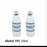 Alcohol 70% 100ml onemed