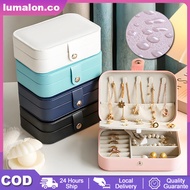 Accessories Storage Box Jewelry Box Earrings Bross Pin Necklace Portable Women's Gold Storage Box