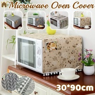 Microwave Oven Cover Dustproof Cloth Dust Cover Household Appliances Dust Cover Kitchen Decoration