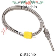 PISTACHIO K-Type Thermocouple, 1/8" NPT Threade 80mm Probe Temperature Sensor, Mini Connector Stainl