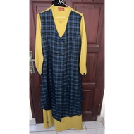Navy yellow Dress Eid Dress