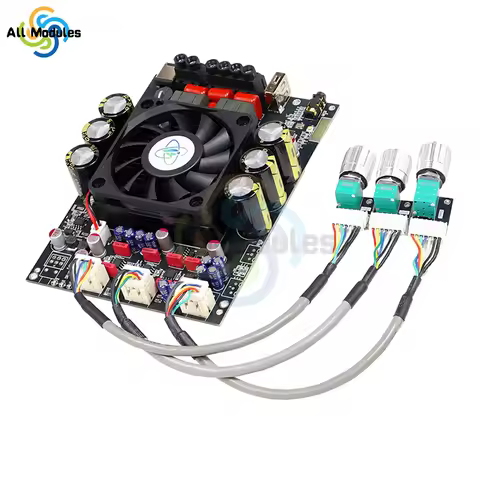 Upgraded XY-T3002P TPA3255 600W High Power 300W+300W BT Stereo HIFI Digital Amplifier Board Module f