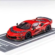 MJ 1: 64 Ferrari F9XX MANSORY Modified Version Simulation Alloy Car Model