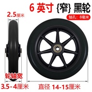 Wheelchair accessories    Wheelchair tires 6 inch 7 inch 8 inch wheelchair accessories front wheel