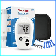 COD Sinocare Tester Gula Darah Diabetes Glucose Meter mg/dl 50 Strip GA 7 / Alat cek gula darah komplit diabetes otomatis kolesterol tanpa jarum digital akurat khusus asam urat / alat pengecek kadar gula darah komplit lengkap / alat tes gula darah