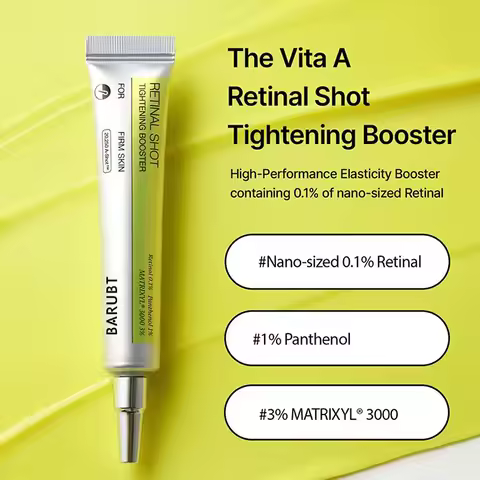 The Vita A Retinal Shot Tightening Booster Firm Skin Eye Cream 15ml Face Serum 40ml Set Moisturising