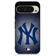 Hybrid Case Google PIXEL 9 8 Pro 8 7 Pro 7 7A 6 Pro 6 6A 5 NY Yankees Logo DF758