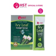 HST Medical® Ivy Leaf Cough Syrup [12 Sachets Pack] - Cough Relief, Dissolves Mucus and Phlegm