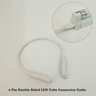 2 Pin Double Sided T5 To T5 LED Tube Connector Wire Cable For Tube Lamp Electrical Lighting